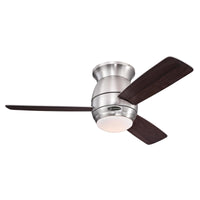 Westinghouse Halley 44 in. Brushed Nickel Silver Indoor Ceiling Fan