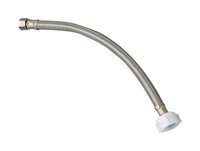 Plumb Pak EZ 3/8 in. Compression in. X 7/8 in. D Ballcock 9 in. Stainless Steel Toilet Supply Line