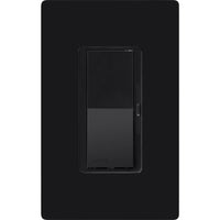 Lutron Diva Black 600 W 3-Way Dimmer Switch 1 pk