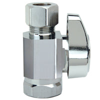 BrassCraft 1/2 in. FPT outlets X 1/2 in. MPT Brass Shut-Off Valve