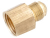 Amc 754046-0806 1/2" X 3/8" Brass Lead Free Flare Connector (Pack of 5)