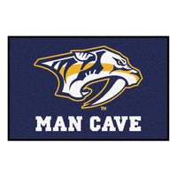 NHL - Nashville Predators Man Cave Rug - 19in. x 30in.