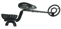 Bounty Hunter Lone Star Black Metal Detector with 9V Alkaline Batteries