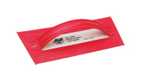 Marshalltown QLT 4-1/4 in. W X 9-1/2 in. L Plastic V Notched Trowel