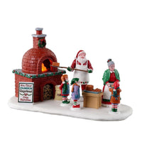 Lemax Multicolored Mrs. Claus' Gingerbread Bake Christmas Village 4 in. (Pack of 8)