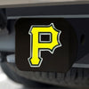 MLB - Pittsburgh Pirates Black Metal Hitch Cover - 3D Color Emblem