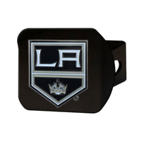 NHL - Los Angeles Kings Black Metal Hitch Cover - 3D Color Emblem