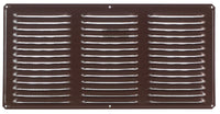 Air Vent 8 in. H x 16 in. W x 8 in. L Brown Aluminum Undereave Vent (Pack of 24)