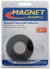 Magnet Source .75 in. W X 312 in. L Mounting Tape Black