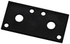 National Hardware 3 in. H X 1/8 in. W X 1.3 in. L Black Steel Mending Plate