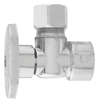 Keeney 1/2 in. FIP in. X 1/2 in. Brass Shut-Off Valve