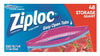 Ziploc Food Storage Bag 48 pk Clear (Pack of 9)