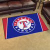 MLB - Texas Rangers 4ft. x 6ft. Plush Area Rug