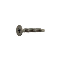 Grip-Rite 1-1/4 in. L Phillips Cement Board Screws (Pack of 12)