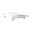 Deflect-O Jordan 10 in. H X 8 in. W 3-Way White Plastic Ceiling Register