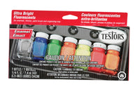 Testors Gloss Neon Hobby Paint 0.25 oz. (Pack of 6)