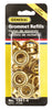 General 1/2 in. D Brass Grommet Refill 24 pk