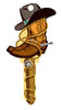 Lucky Line Products Key Shapes Cowboy House Key Blank Double sided For Schlage SC1 (Pack of 5)