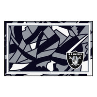 NFL - Las Vegas Raiders XFIT 4ft. x 6ft. Plush Area Rug