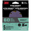 3M Ultra Durable 5 in. Ceramic Hook and Loop Sanding Disc 60 Grit Coarse 5 pk