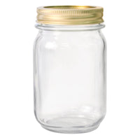 Anchor Hocking Regular Mouth Canning Jar 1 pt 12 pk