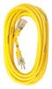 Yellow Jacket Outdoor 25 ft. L Yellow Extension Cord 12/3 SJTW