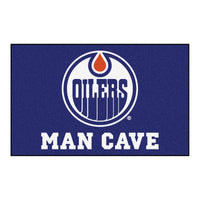 NHL - Edmonton Oilers Man Cave Rug - 5ft. x 8 ft.