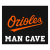 MLB - Baltimore Orioles Script Man Cave Rug - 5ft. x 6ft.