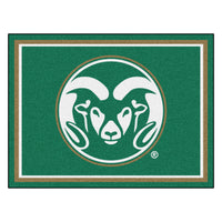 Colorado State University 8ft. x 10 ft. Plush Area Rug