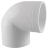 Charlotte Pipe Schedule 40 1 in. Slip x 1 in. Dia. Slip PVC Elbow (Pack of 25)