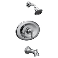 Chrome Posi-Temp(R) tub/shower