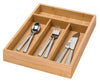 Honey-Can-Do 2 in. H X 10.26 in. W X 14 in. D Bamboo Cutlery Tray