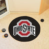 Ohio State University Hockey Puck Rug - 27in. Diameter