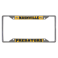 NHL - Nashville Predators Metal License Plate Frame