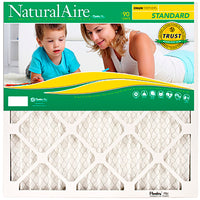 AAF Flanders NaturalAire 12 in. W x 25 in. H x 1 in. D 8 MERV Pleated Air Filter (Pack of 12)