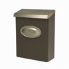 Gibraltar Mailboxes Designer Classic Galvanized Steel Wall Mount Venetian Bronze Mailbox