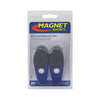 Magnet Source 3.5 in. L X 1.25 in. W Blue Magnetic Clips 2 pc