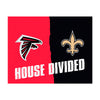 NFL House Divided - Falcons / Saints House Divided Rug