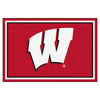 University of Wisconsin 5ft. x 8 ft. Plush Area Rug