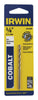 Irwin 1/8 in. x 2-3/4 in. L Cobalt Steel Drill Bit 1 pc. (Pack of 3)