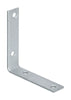 National Hardware 4 in. H X 0.88 in. W X 0.12 in. D Galvanized Steel Inside Corner Brace (Pack of 10).