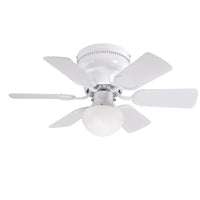 Westinghouse Petite White 6-Blade 3000K Indoor Ceiling Fan 9.8W 2027 CFM 30 W x 12 H in.