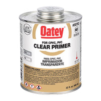 Oatey Clear Primer For CPVC/PVC 32 oz (Pack of 5)