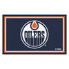 NHL - Edmonton Oilers 4ft. x 6ft. Plush Area Rug