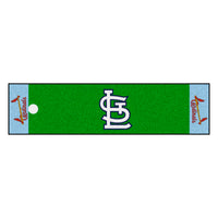 MLB - St. Louis Cardinals   Retro Collection Putting Green Mat - 1.5ft. x 6ft. - (1976)