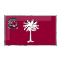 University of South Carolina State Flag Aluminum Emblem