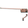 Prime-Line Bronze Steel Left Single-Arm Casement Window Operator For Truth