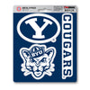 Brigham Young University 3 Piece Decal Sticker Set