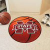 Mississippi State University Basketball Rug - 27in. Diameter