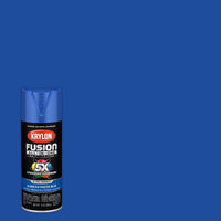 Krylon Fusion All-In-One Gloss Patriotic Blue Paint + Primer Spray Paint 12 oz (Pack of 6).